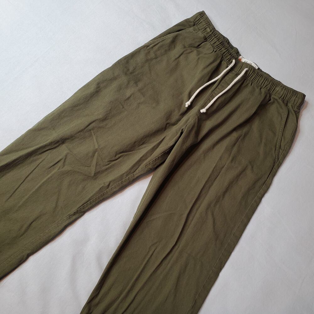 Mollusk California Men's Size M Jeffrey Pant Elastic Jogger Green